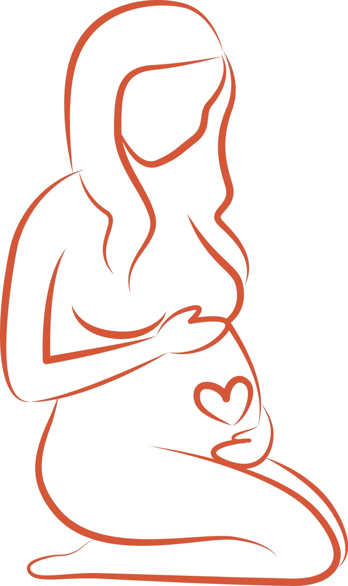 Inspirações de Desenhos Minimalistas para Grávidas