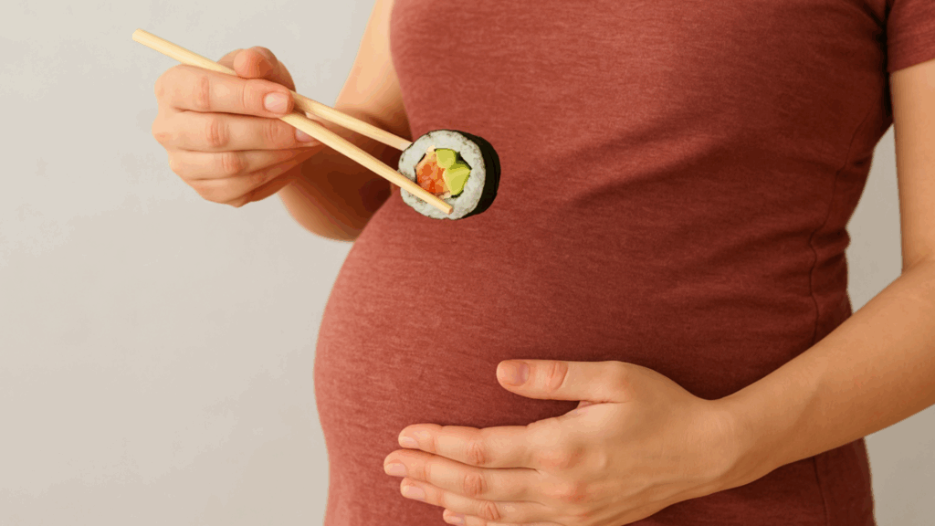 peixe cru gravidez cuidados