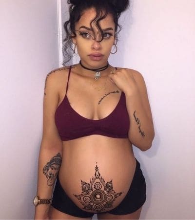 alternativas de tatuagem para grávidas