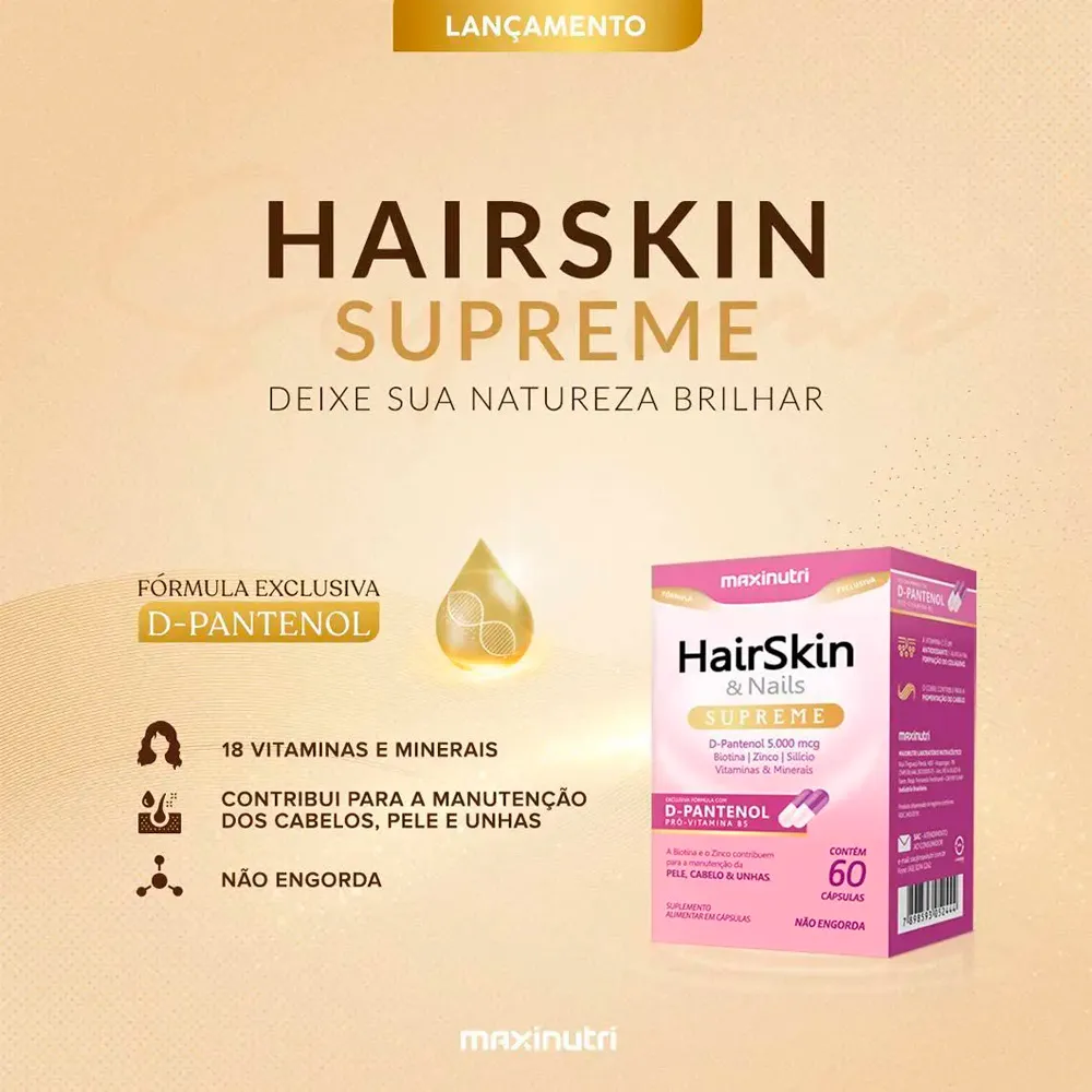 hair skin engorda