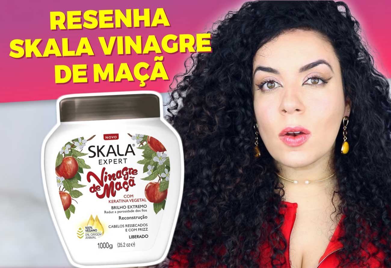 Hidratação Para Cabelo Cacheado Com Vinagre De Maçã