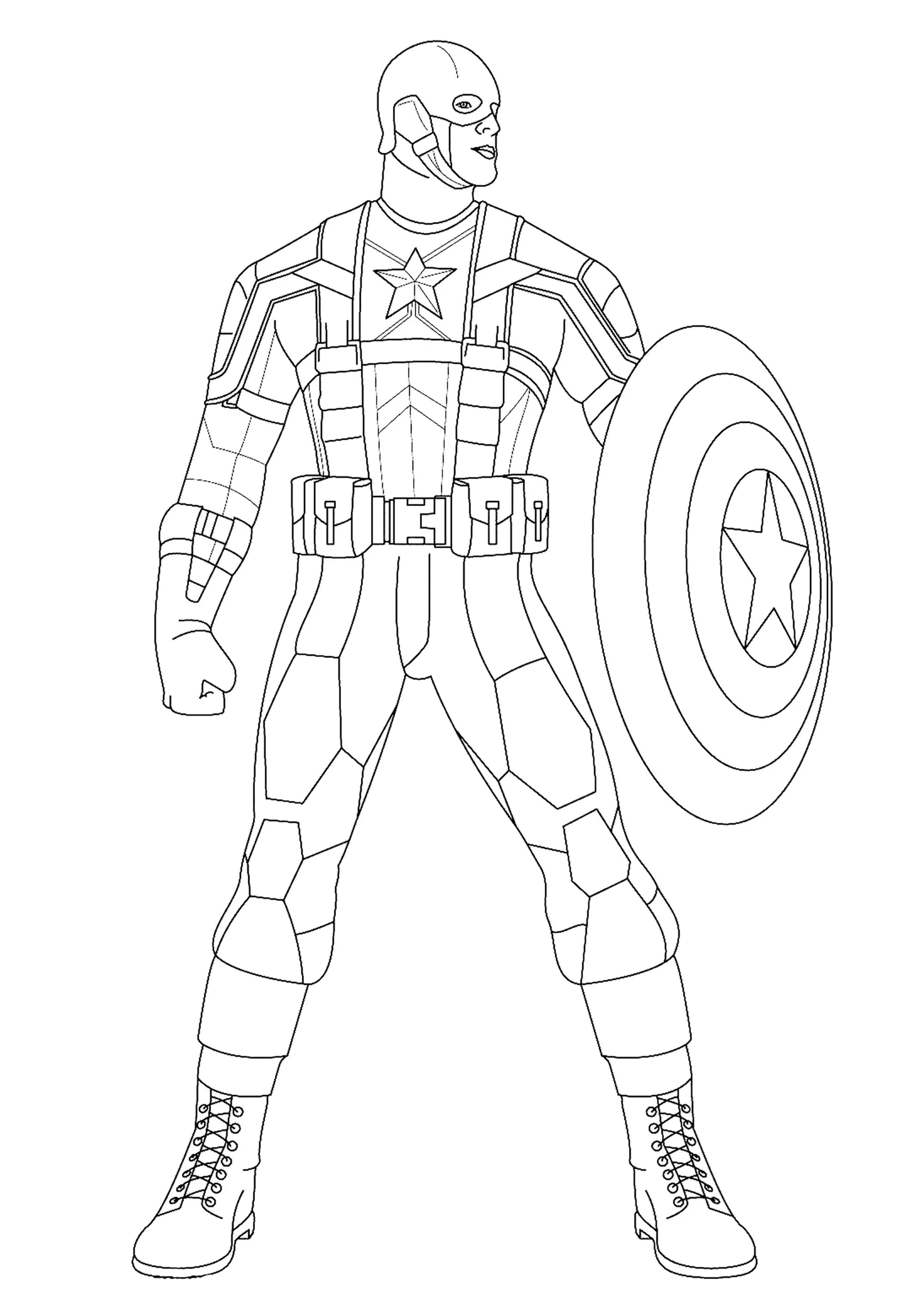 homem de ferro para colorir online