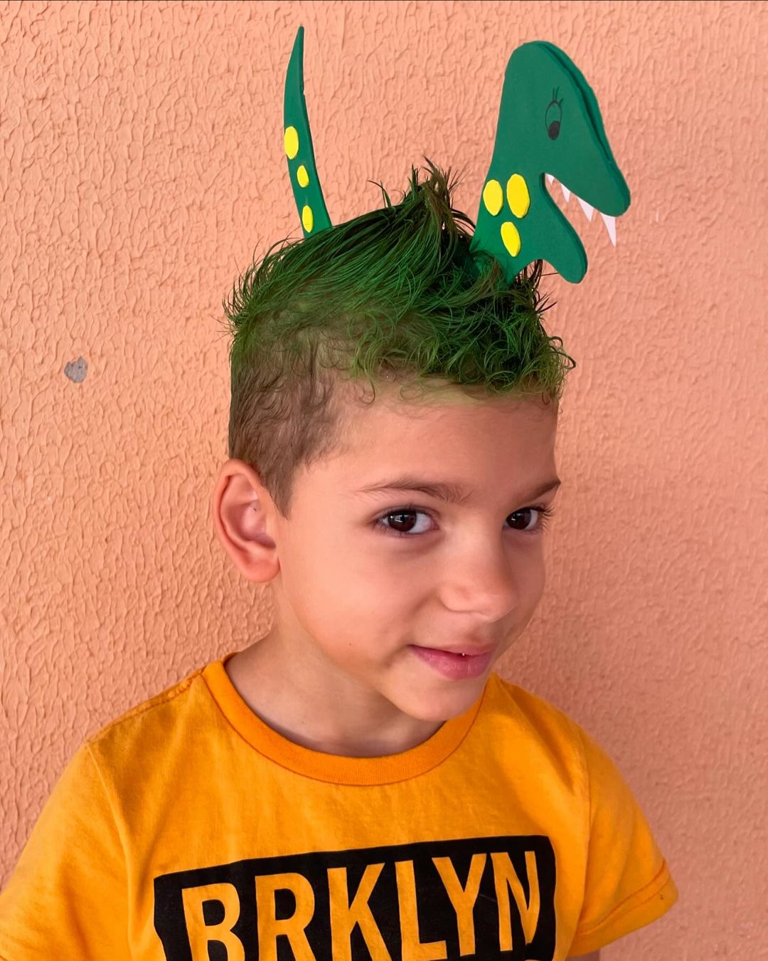 ideias criativas cabelo maluco meninos