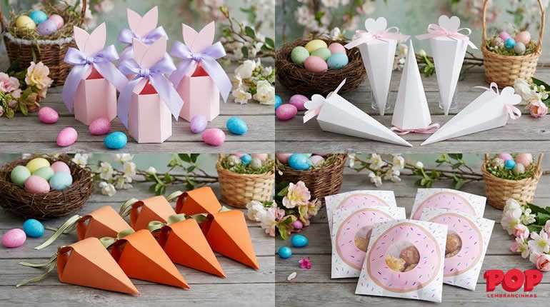 lembrancinhas pascoa para crianças com rolo papel