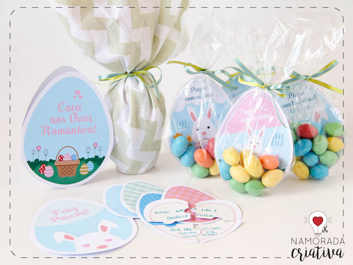 caça ovos pascoa barata e divertida