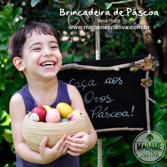 caça ovos pascoa em casa versus jardim