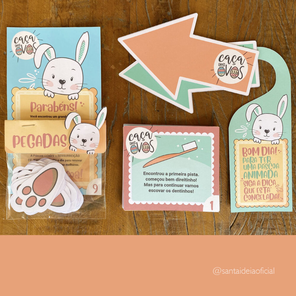 caça ovos pascoa barata e divertida