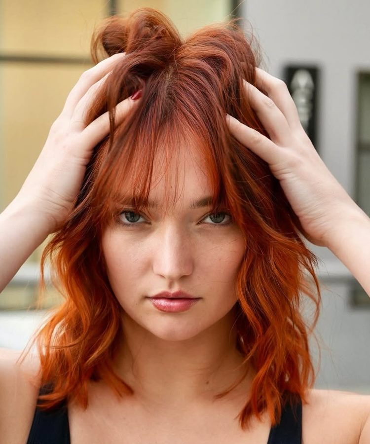 corte blunt cut para cabelo fino