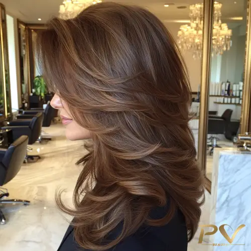 cortes cabelo medio feminino modernos fotos