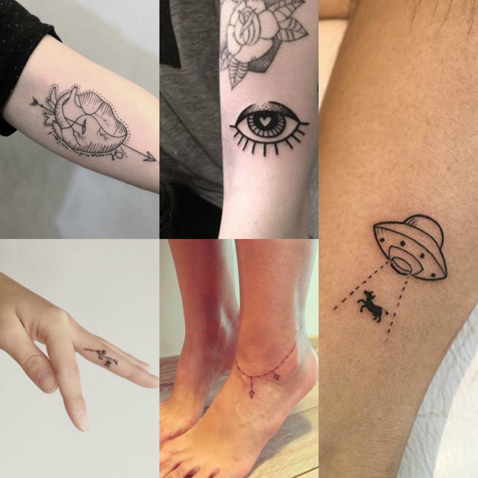 tatuagem minimalista pequena