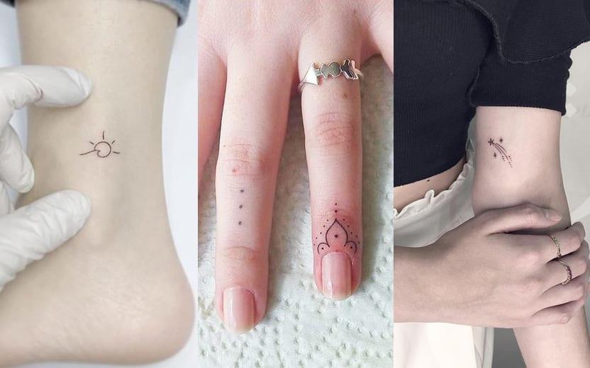 tatuagem minimalista delicada