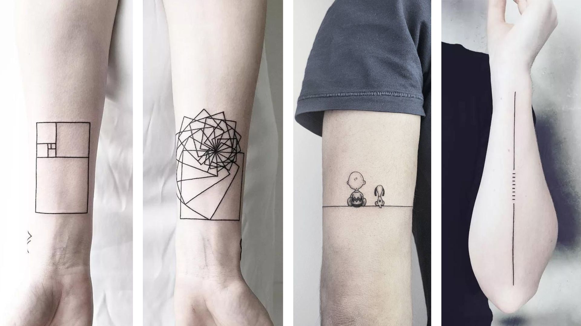 tatuagem minimalista linha única