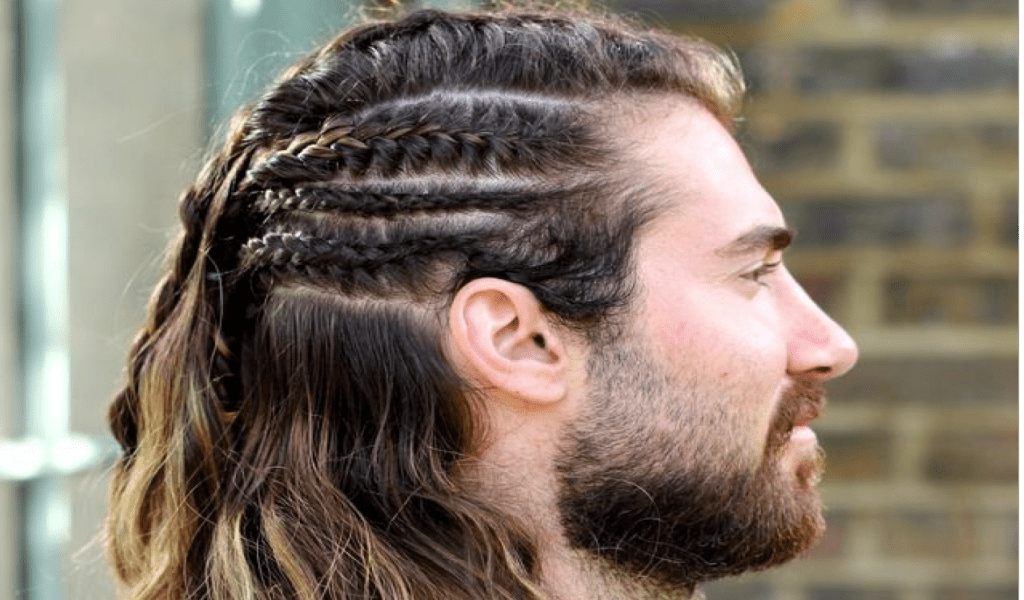 melhores tranças viking para cabelo curto masculino