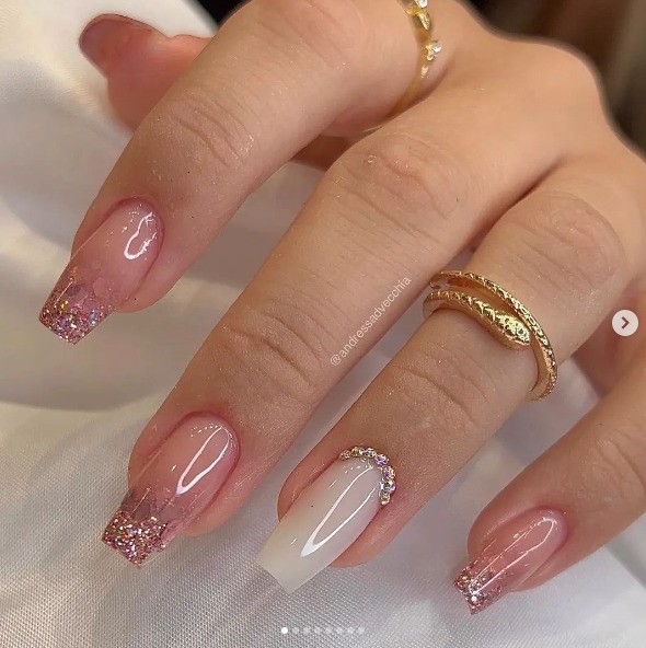 ideias de unhas bailarina decoradas para arrasar