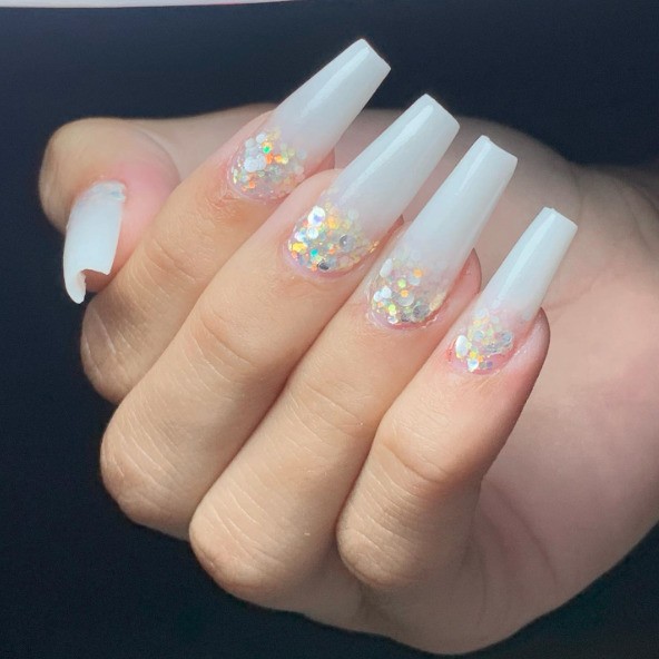 ideias unhas bailarina decoradas fotos