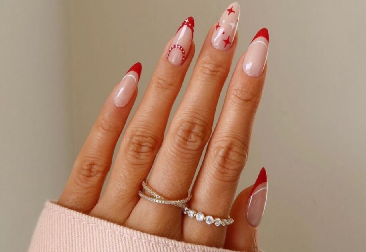ideias de unhas decoradas natalinas para copiar