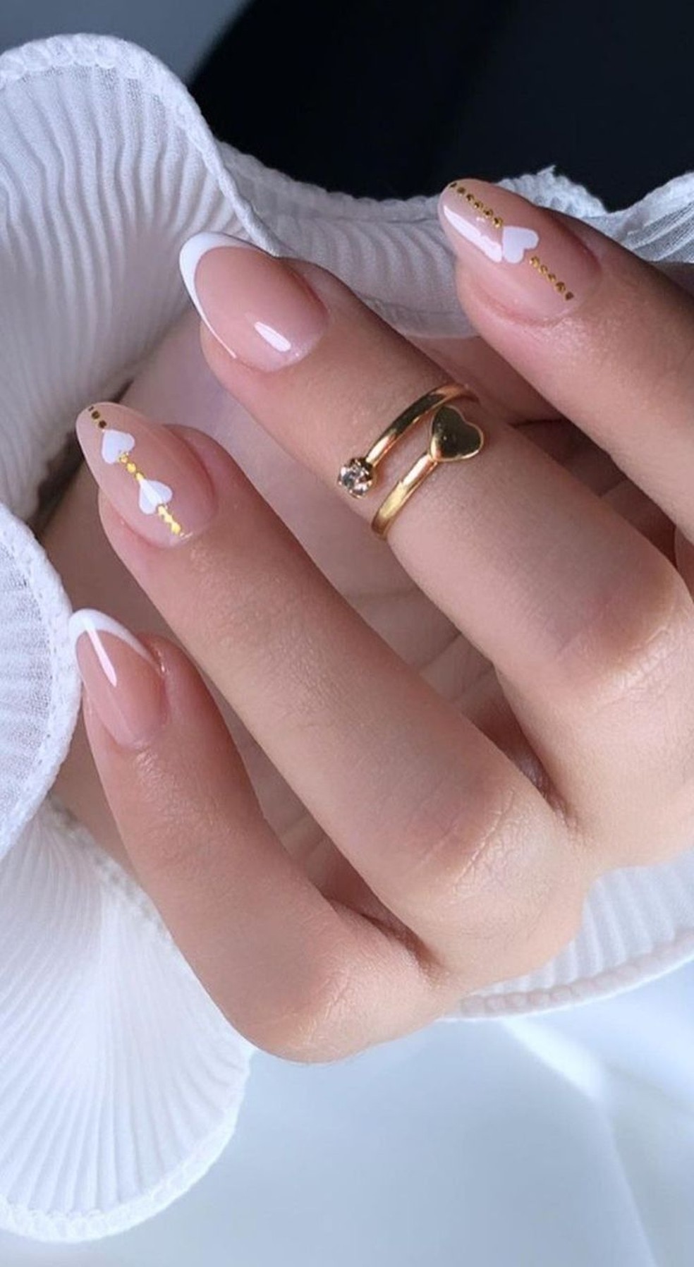 Unhas em gel Olho de Gato