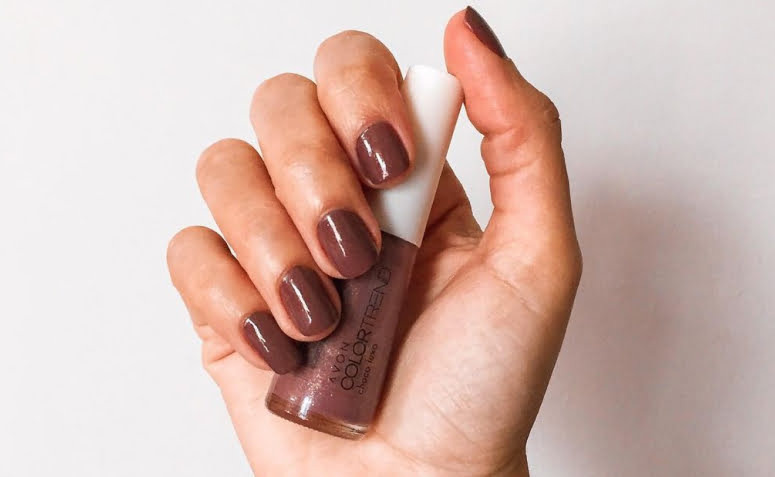 esmalte marrom escuro duradouro custo beneficio