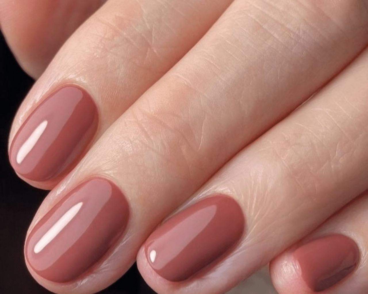 ideias de unhas curtas simples e delicadas