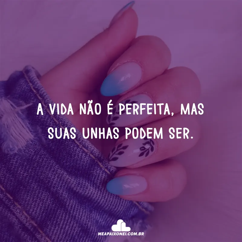 como criar status de unhas minimalistas