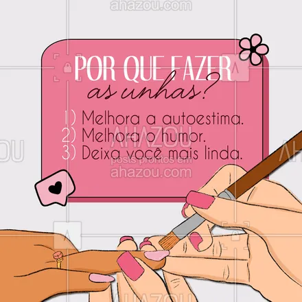 ideias de frases para status de unhas bonitas