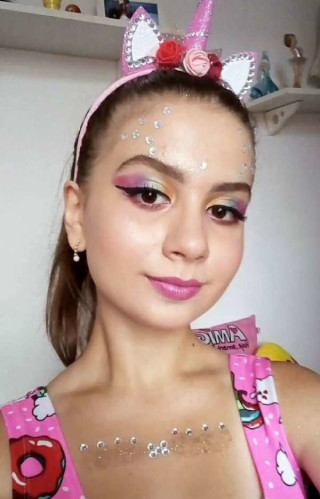 quanto custa maquiagem carnaval sereia unicórnio