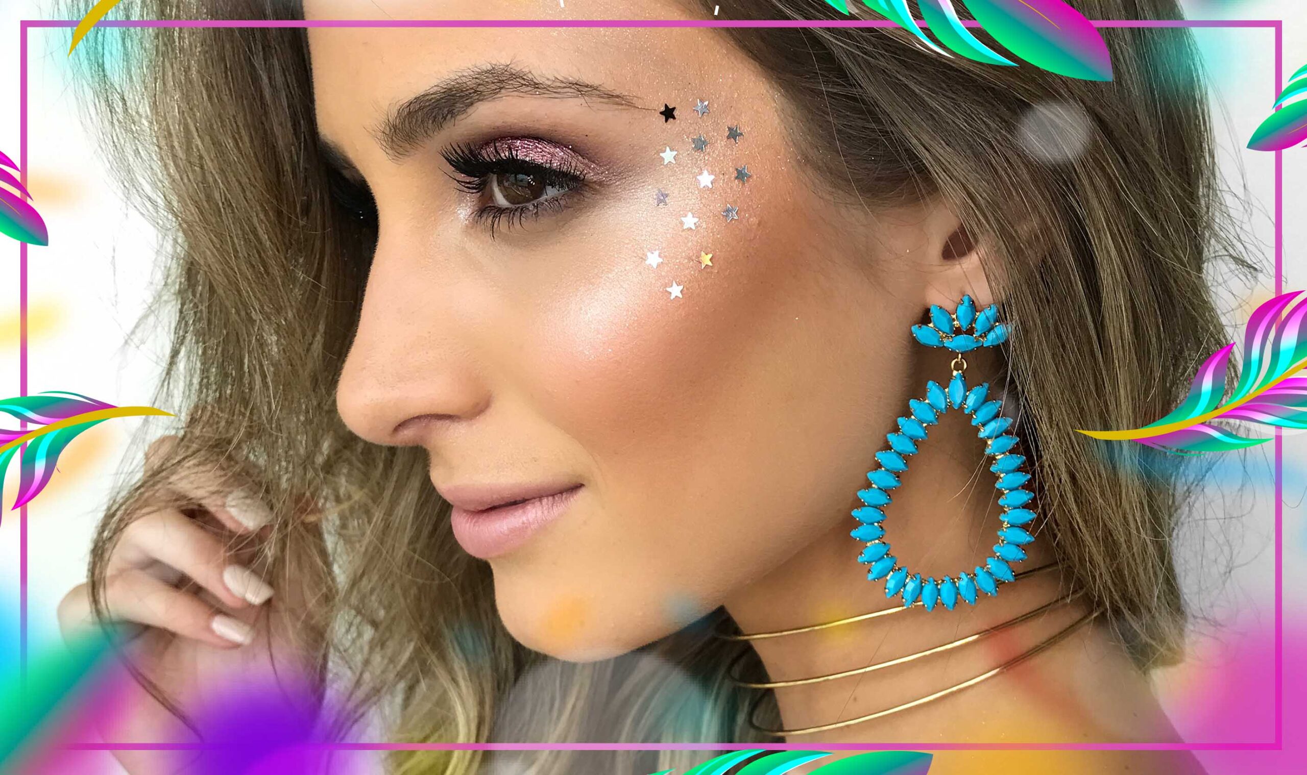 quanto custa maquiagem carnaval sereia unicórnio