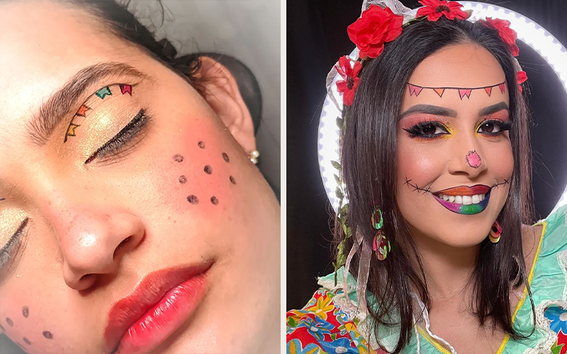 quanto custa maquiagem festa junina