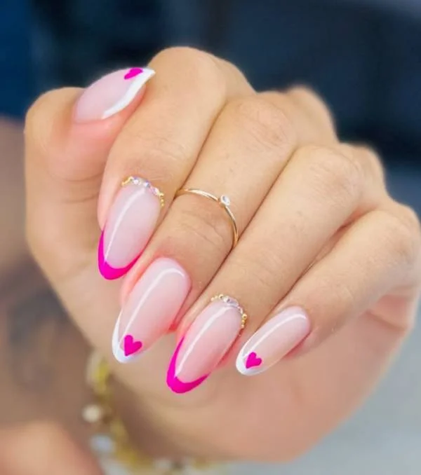 quanto custa fazer unhas pink decoradas salão