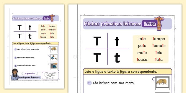 qual idioma começa com T