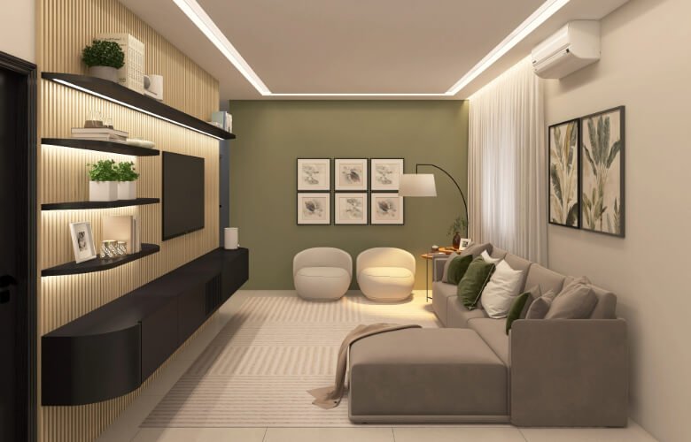 spots para sala de tv