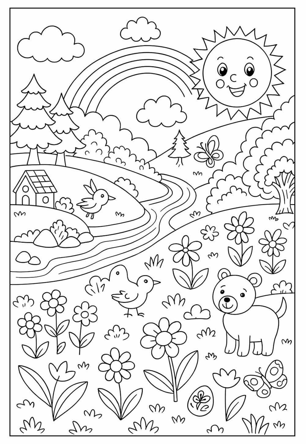 princesas para colorir