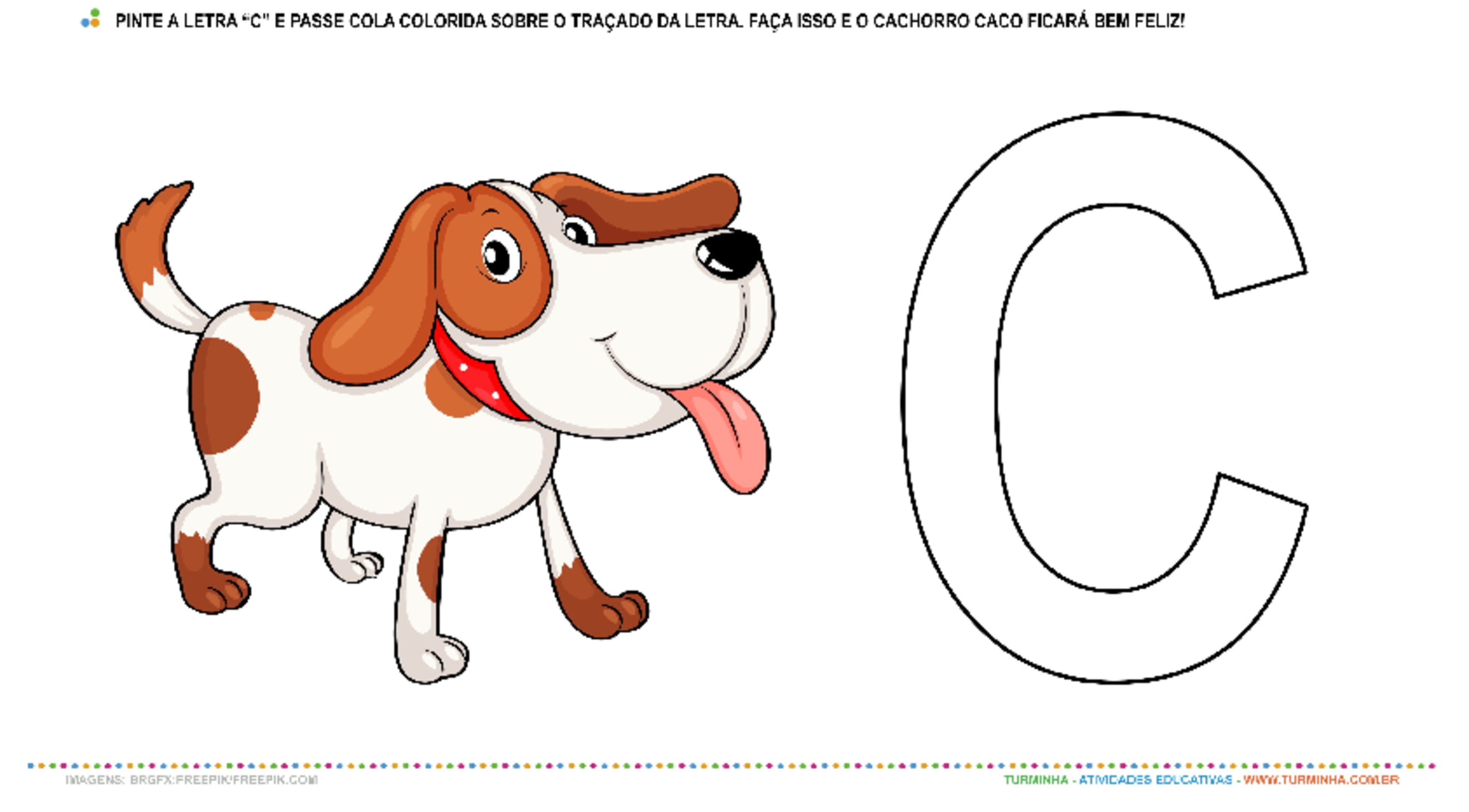 atividades com a letra c para imprimir
