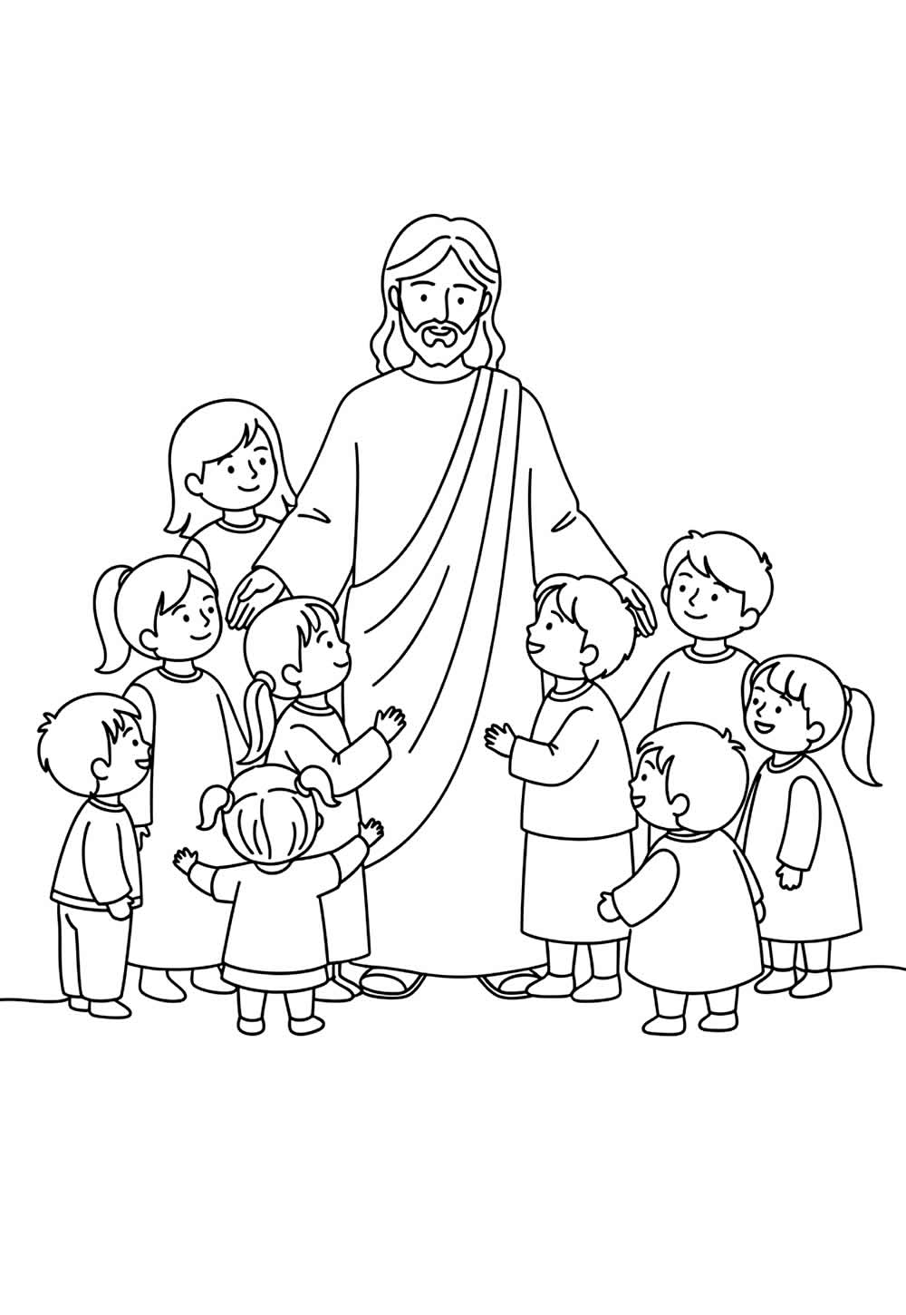 erros comuns ao colorir imagens de jesus