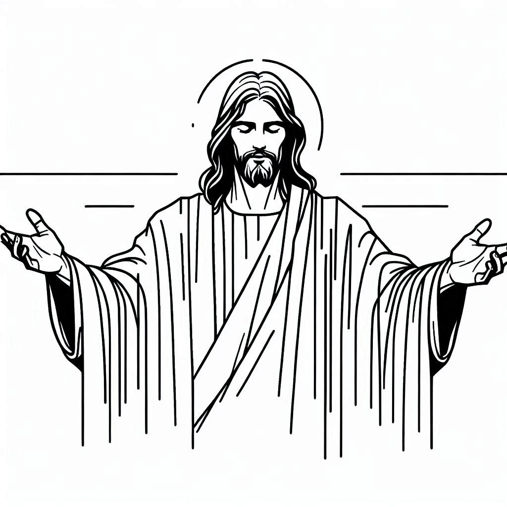 imagens de jesus para colorir do bom pastor para imprimir