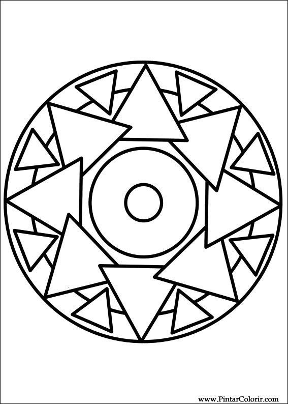 mandala para colorir grátis