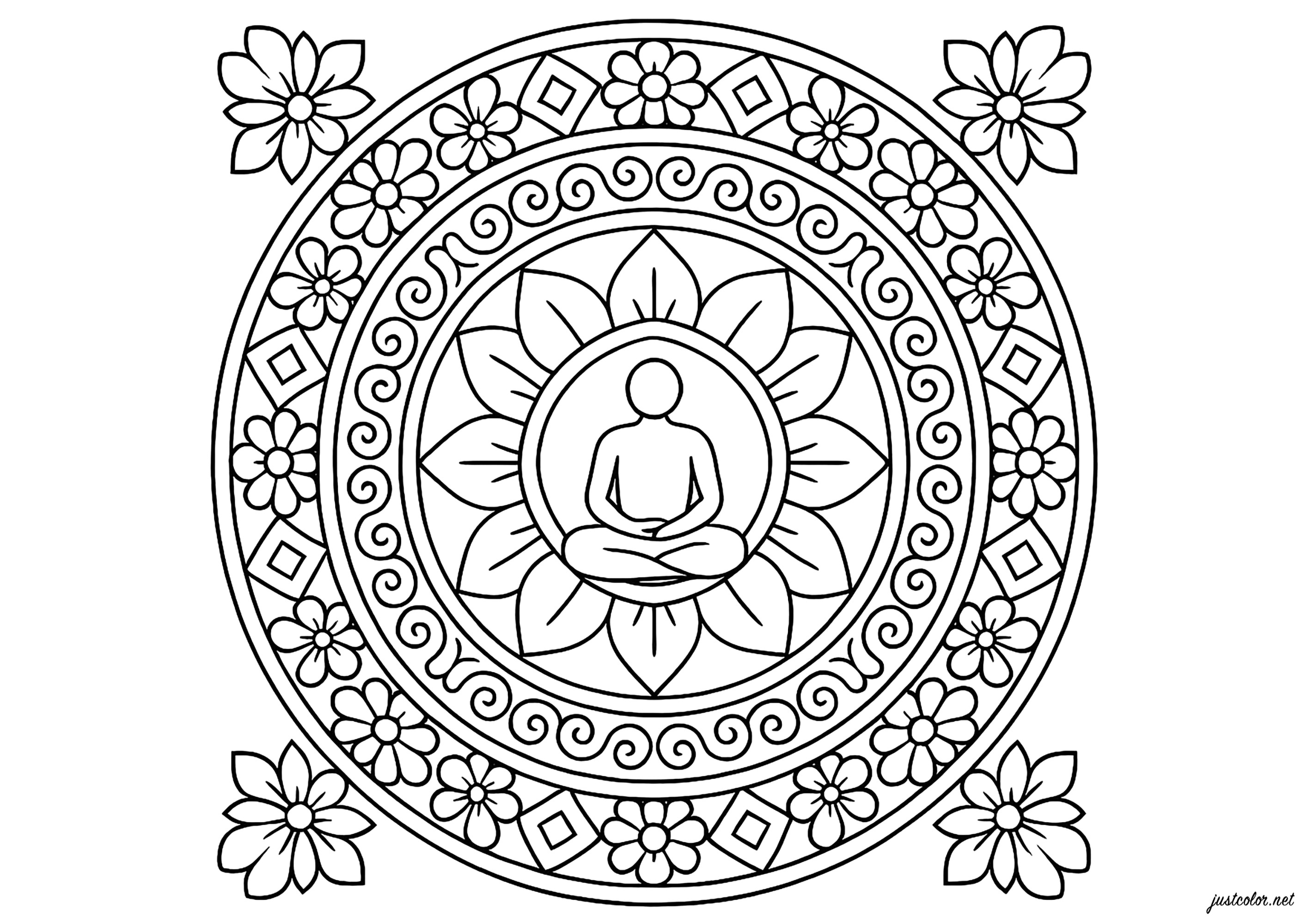 benefícios de colorir mandalas