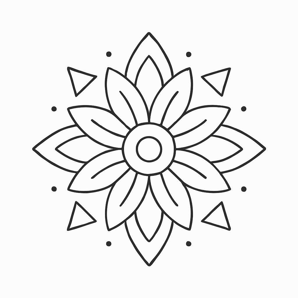 mandala para meditação guiada