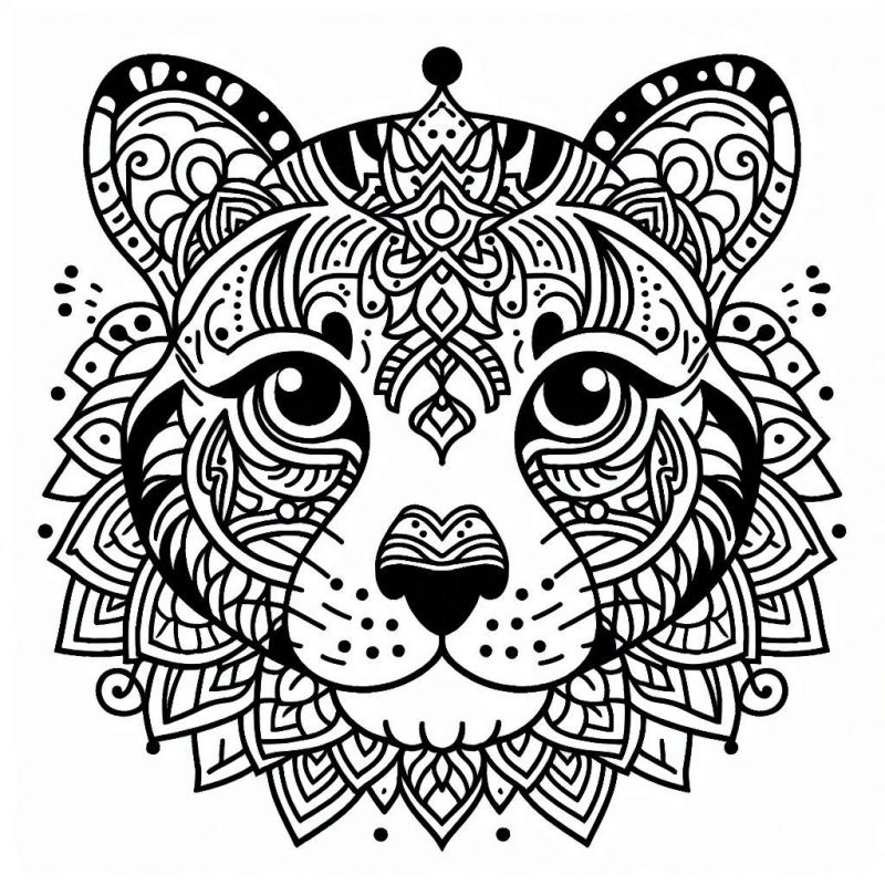 mandala de animais