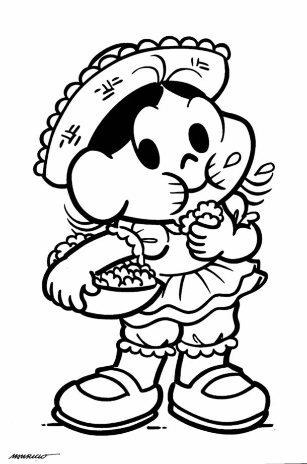 desenhos de bandeirinhas juninas para pintar