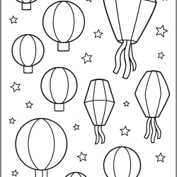 desenhos de chapéu de palha para colorir
