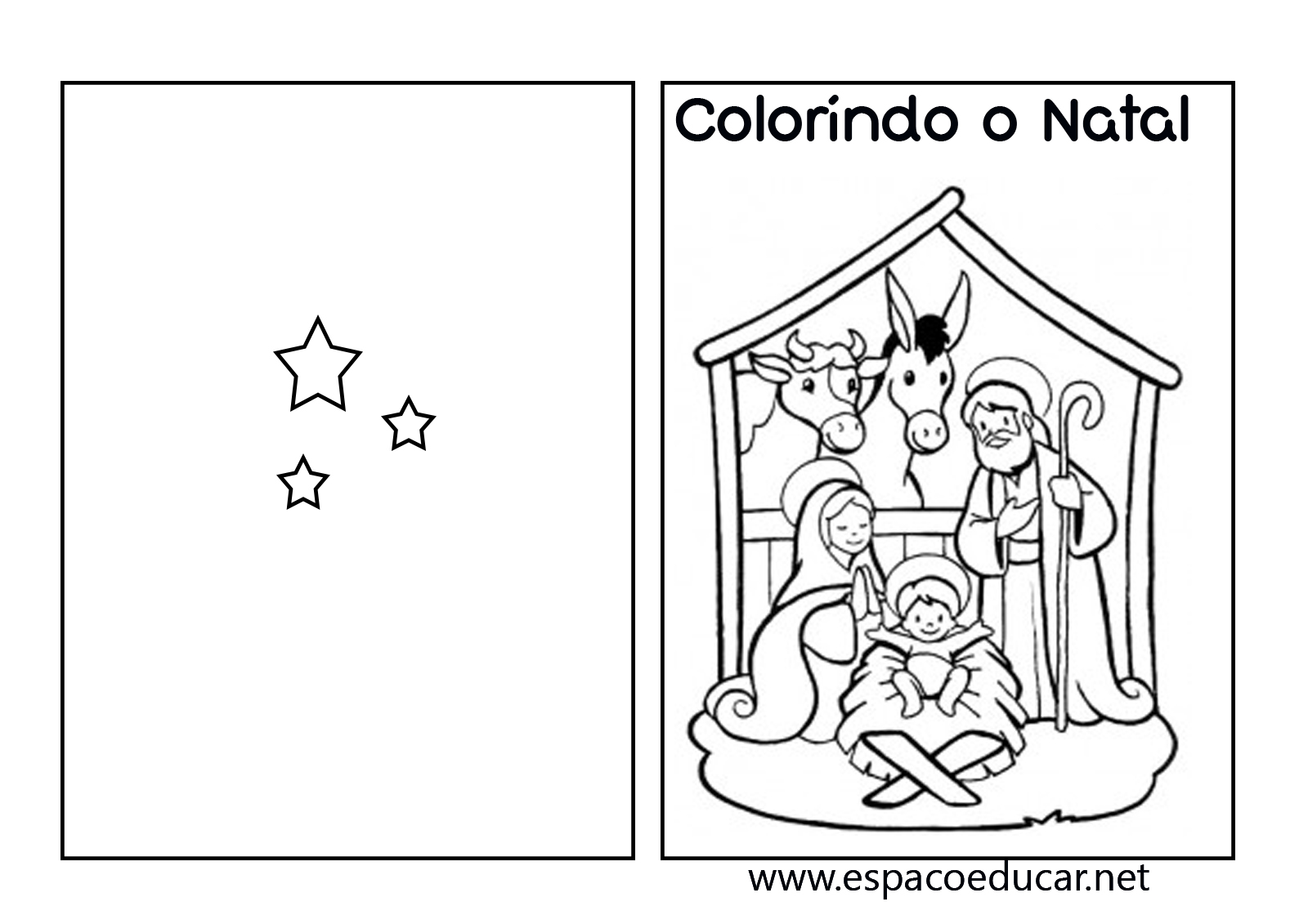desenhos de papai noel para colorir