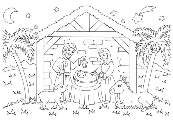 imagens de natal para pintar