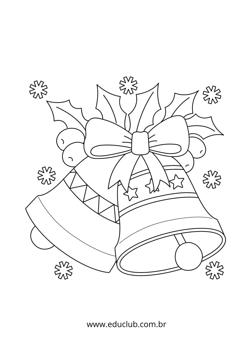 colorir natal infantil