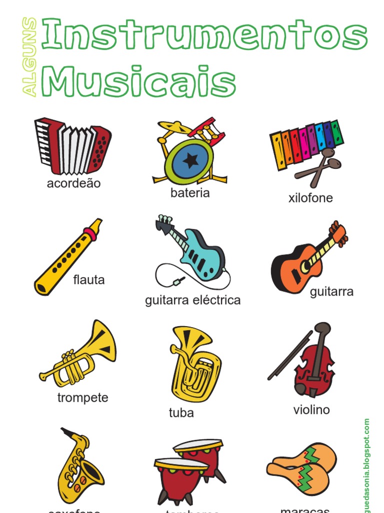 instrumentos musicais que começam com A