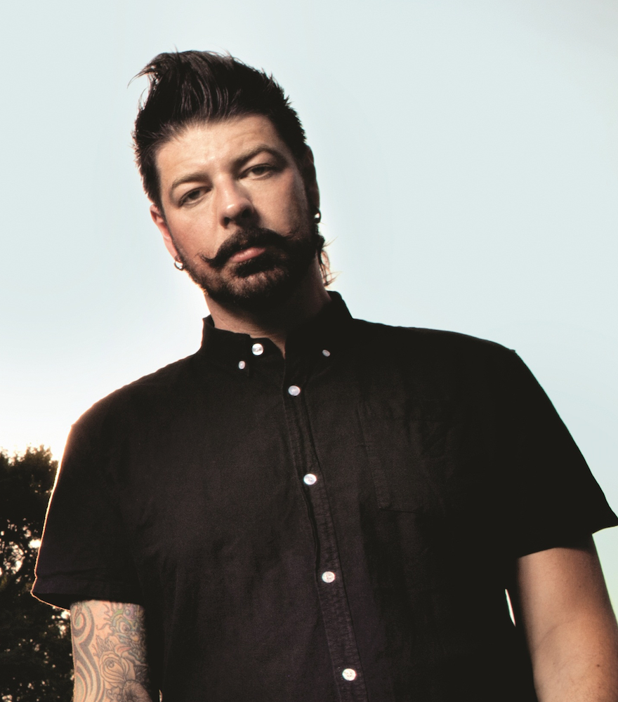 Jim Root cabelo grisalho