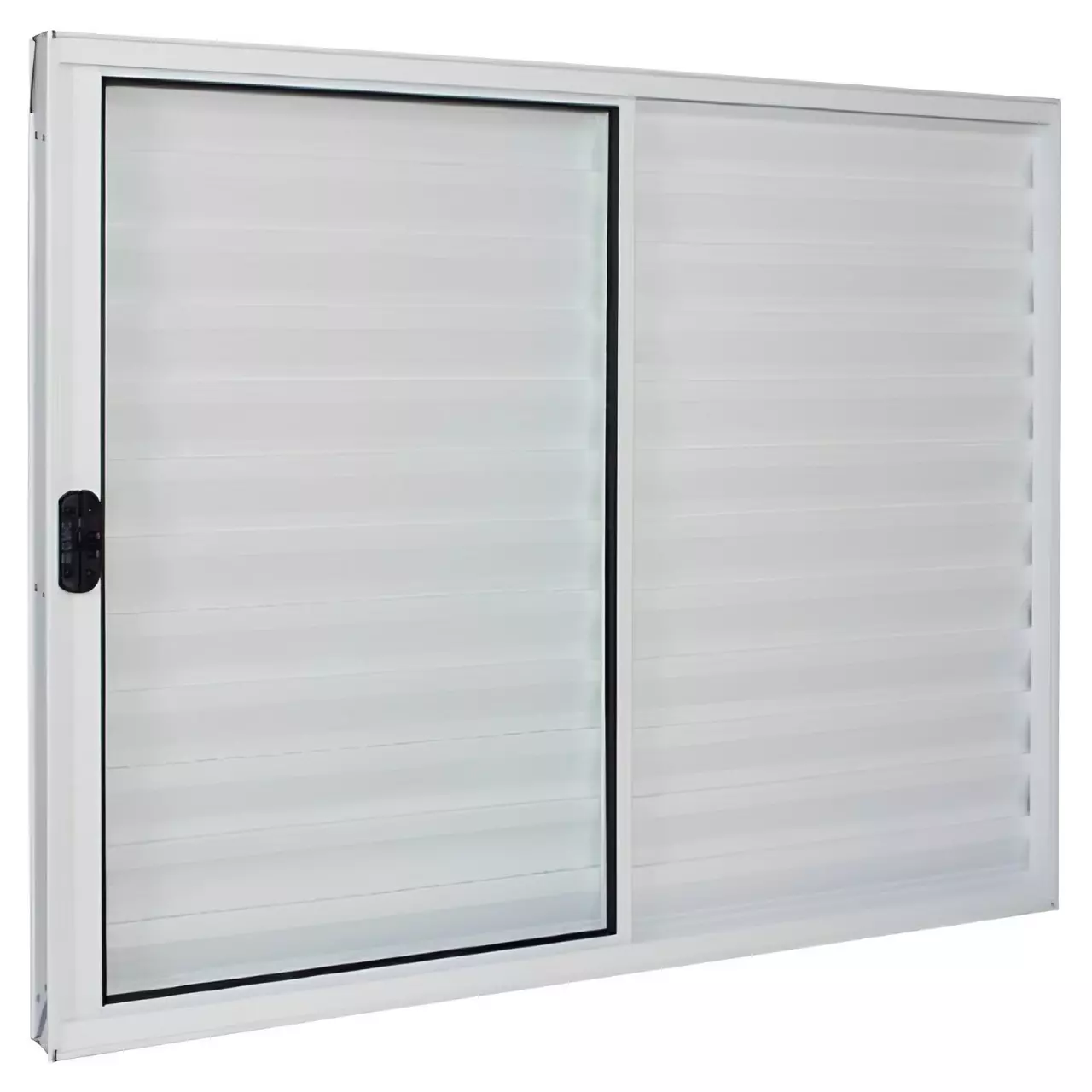 Janela de alumínio branco para quarto