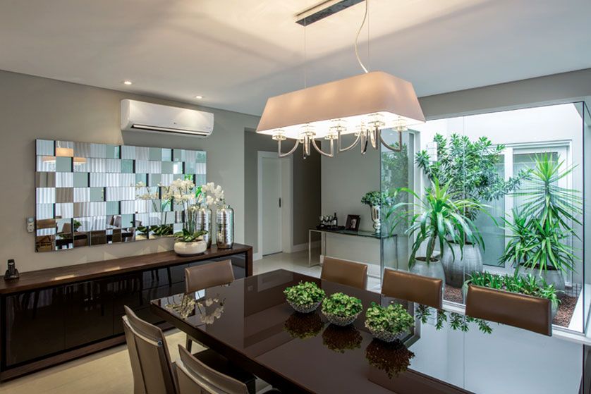 ideias de jardim de inverno no quarto pequeno