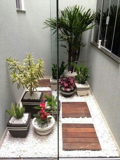 ideias de jardim de inverno no quarto pequeno