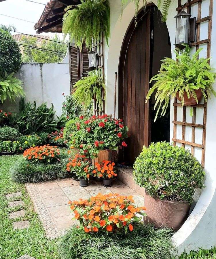 Jardim Decoração Simples
